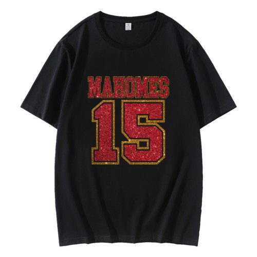Kansas City Chiefs Mahomes 15 Glitter 13 T-Shirt Kansas City Chiefs Mahomes 15 Glitter 13 T-Shirt