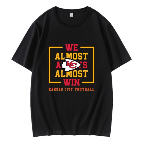 Kansas City Chiefs We Almost Always Almost Win T-Shirt Kansas City Chiefs We Almost Always Almost Win T-Shirt