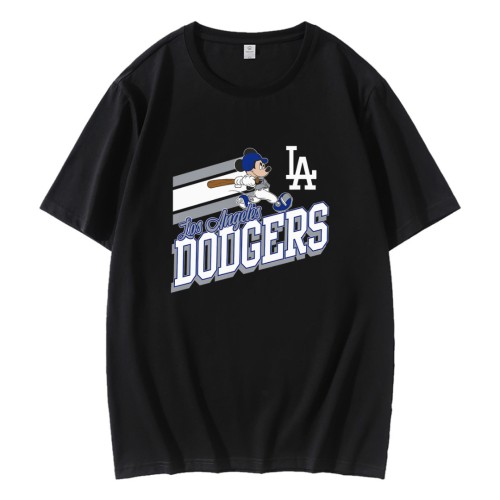 Los Angeles Dodgers Royal Disney Game Day Baseball T-Shirt Los Angeles Dodgers Royal Disney Game Day Baseball T-Shirt