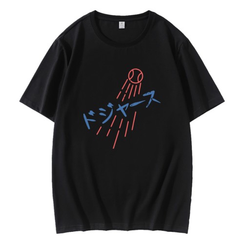 Los Angeles Dodgers Japanese Shohei Ohtani T-Shirt Los Angeles Dodgers Japanese Shohei Ohtani T-Shirt
