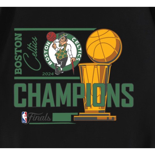 Boston Celtics 2024 Champions Trophy T-Shirt Boston Celtics 2024 Champions Trophy T-Shirt