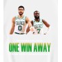 Celtics One Win Away From Championship T-Shirt Celtics One Win Away From Championship T-Shirt