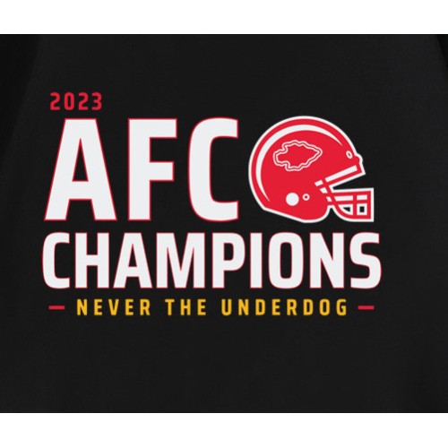 Kansas City Chiefs AFC Champions Never The Underdog T-Shirt Kansas City Chiefs AFC Champions Never The Underdog T-Shirt
