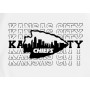 Kansas City Chiefs Logo Skyline T-Shirt Kansas City Chiefs Logo Skyline T-Shirt
