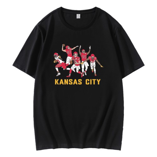 Kansas City Chiefs Football Player T-Shirt Kansas City Chiefs Football Player T-Shirt
