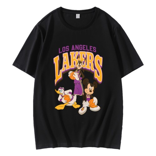 Los Angeles Lakers Disney Magic Kingdom T-Shirt Los Angeles Lakers Disney Magic Kingdom T-Shirt