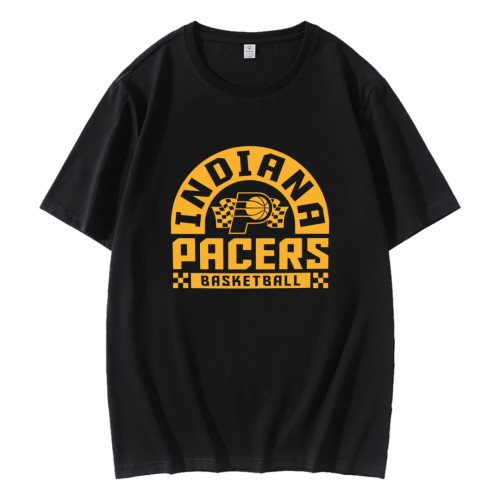 Checkered Indiana Pacers Basketball T-Shirt Checkered Indiana Pacers Basketball T-Shirt