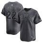 Juan Soto New York Mets Nike 2024 City Connect Limited Player Jersey - Graphite Juan Soto New York Mets Nike 2024 City Connect Limited Player Jersey - Graphite