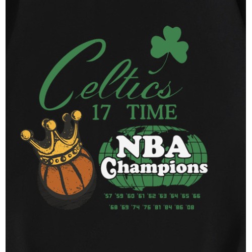 Celtics 17 Time NBA Champions T-Shirt Celtics 17 Time NBA Champions T-Shirt