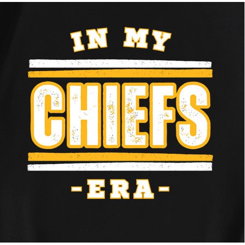 In My Chiefs Era Kansas City Football T-Shirt In My Chiefs Era Kansas City Football T-Shirt