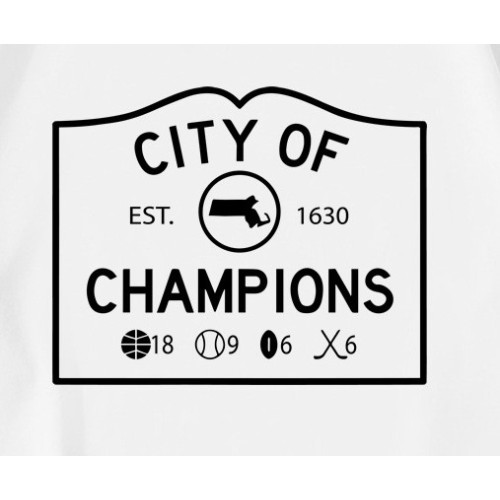 Boston City Of Champions Est 1630 T-Shirt Boston City Of Champions Est 1630 T-Shirt