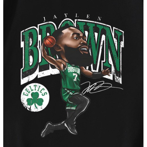 Jaylen Brown Boston Celtics Cartoon T-Shirt Jaylen Brown Boston Celtics Cartoon T-Shirt