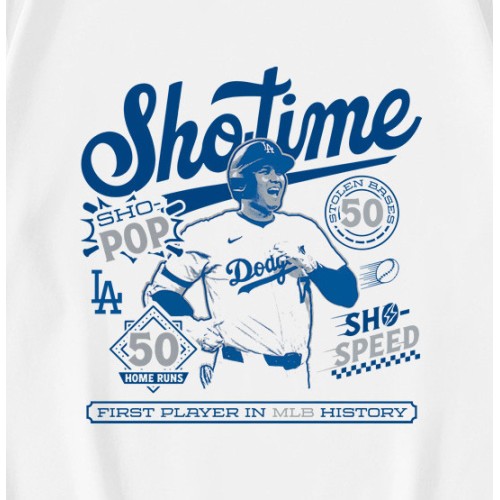 Shohei Ohtani Dodgers First Player In MLB History T-Shirt Shohei Ohtani Dodgers First Player In MLB History T-Shirt