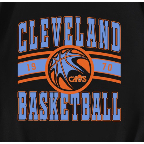 Cleveland Basketball 1970 NBA Team T-Shirt Cleveland Basketball 1970 NBA Team T-Shirt