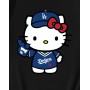 Cute Hello Kitty Baseball LA Dodgers  T-Shirt
