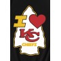 I Love KC Chiefs Happy Valentines Day Football T-Shirt I Love KC Chiefs Happy Valentines Day Football T-Shirt