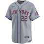 Juan Soto New York Mets Nike Away Limited Player Jersey - Gray Juan Soto New York Mets Nike Away Limited Player Jersey - Gray