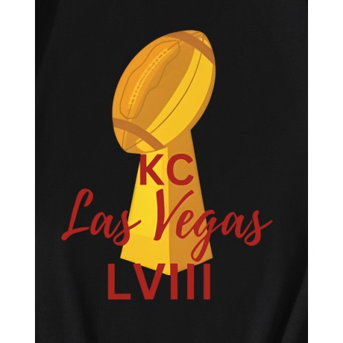 KC Chiefs Championship Las Vegas LVIII T-Shirt KC Chiefs Championship Las Vegas LVIII T-Shirt