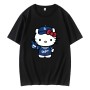 Cute Hello Kitty Baseball LA Dodgers  T-Shirt