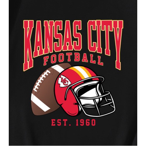 Kansas City Chiefs Football Helmet T-Shirt Kansas City Chiefs Football Helmet T-Shirt