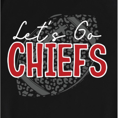 Let’s Go Chiefs Football Leopard T-Shirt Let’s Go Chiefs Football Leopard T-Shirt