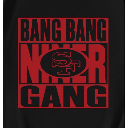 Bang Bang Niner Gang 49ers Football T-Shirt Bang Bang Niner Gang 49ers Football T-Shirt