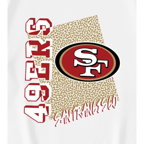 San Fracisco 49ers Leopard T-Shirt San Fracisco 49ers Leopard T-Shirt