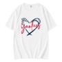 Leopard Heart Baseball Yankees T-Shirt Leopard Heart Baseball Yankees T-Shirt