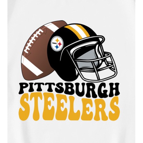 Pittsburgh Steelers Helmet Football T-Shirt Pittsburgh Steelers Helmet Football T-Shirt