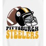 Pittsburgh Steelers Helmet Football T-Shirt Pittsburgh Steelers Helmet Football T-Shirt