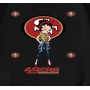 San Francisco 49ers Betty Boop T-Shirt San Francisco 49ers Betty Boop T-Shirt
