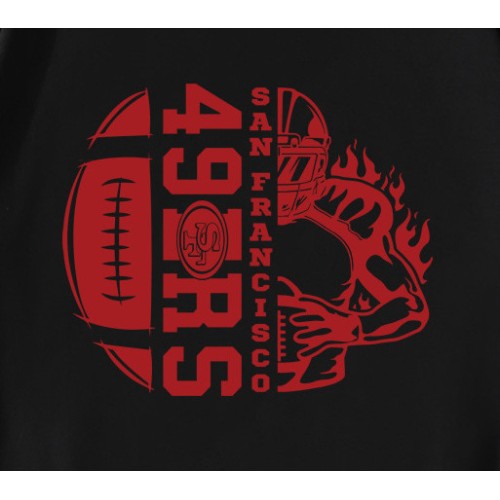 San Francisco 49ers Football Player T-Shirt San Francisco 49ers Football Player T-Shirt