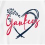 Leopard Heart Baseball Yankees T-Shirt Leopard Heart Baseball Yankees T-Shirt