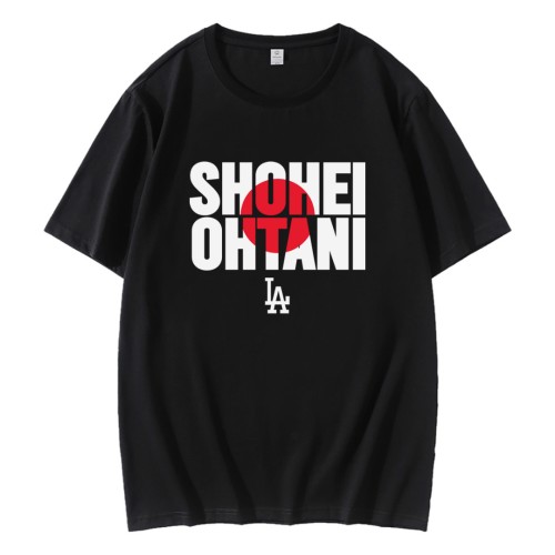 MLB Shohei Ohtani Los Angeles Dodgers Player T-Shirt MLB Shohei Ohtani Los Angeles Dodgers Player T-Shirt