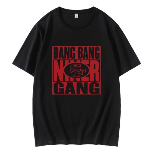 Bang Bang Niner Gang 49ers Football T-Shirt Bang Bang Niner Gang 49ers Football T-Shirt