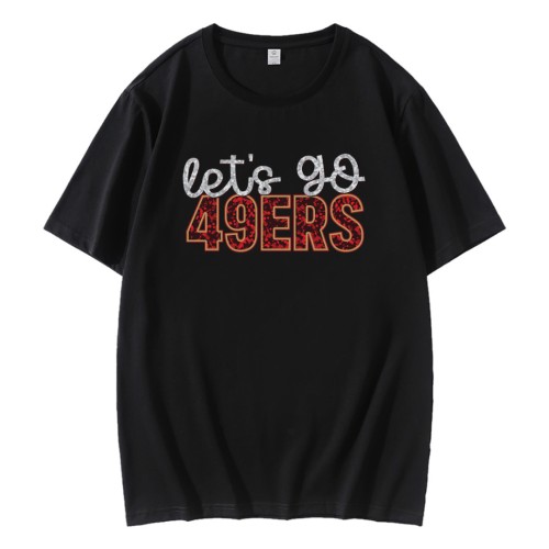 Let’s Go 49ers Football T-Shirt Let’s Go 49ers Football T-Shirt