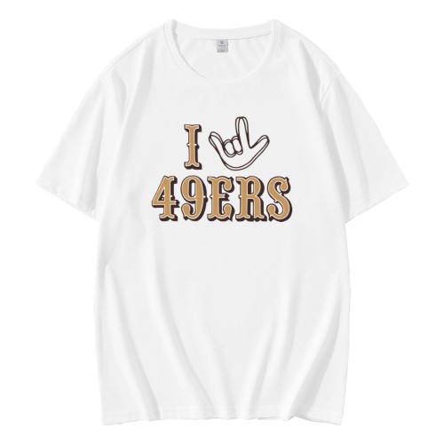 Love Sign San Francisco 49ers T-Shirt Love Sign San Francisco 49ers T-Shirt