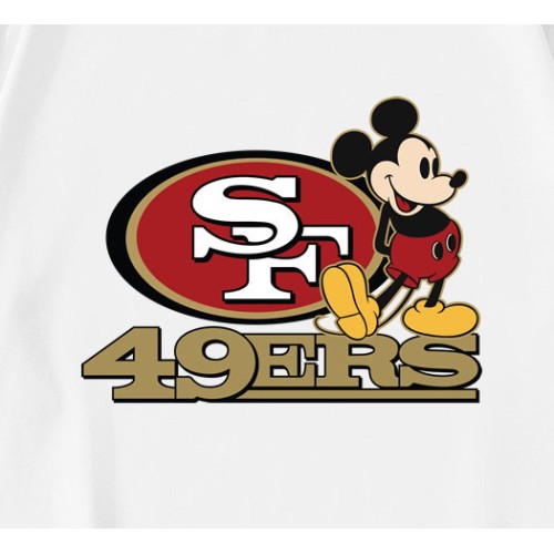 Mickey Mouses 49ers San Francisco Football T-Shirt Mickey Mouses 49ers San Francisco Football T-Shirt