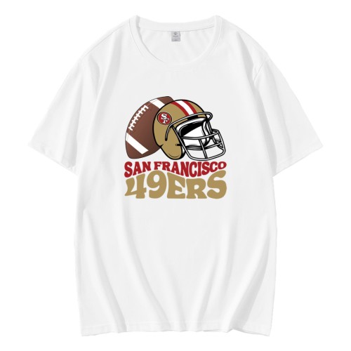 San Francisco 49ers Helmet Football T-Shirt San Francisco 49ers Helmet Football T-Shirt