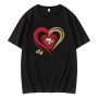 San Francisco 49ers Heart NFL Team T-Shirt San Francisco 49ers Heart NFL Team T-Shirt