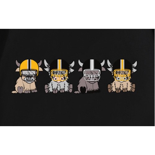 Pittsburgh Steelers Highland Cow T-Shirt Pittsburgh Steelers Highland Cow T-Shirt
