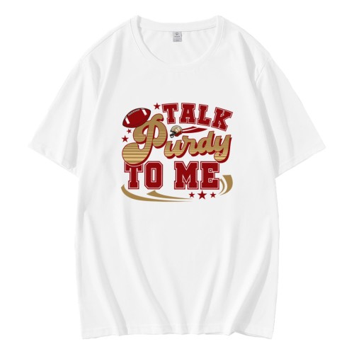 Retro Talk Purdy To Me 49ers NFL T-Shirt Retro Talk Purdy To Me 49ers NFL T-Shirt