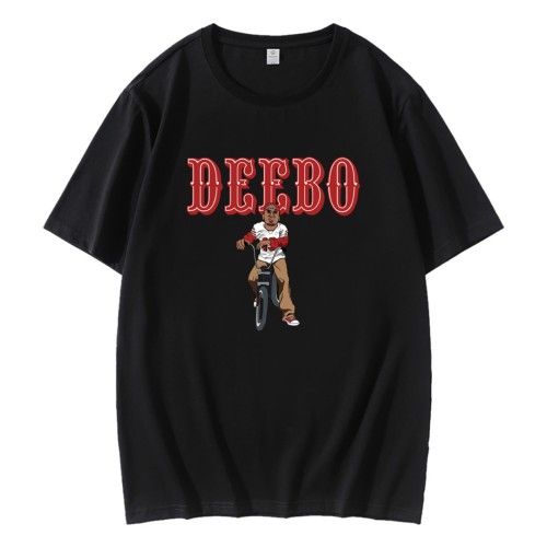 Deebo Samuel San Francisco 49ers Riding Bike T-Shirt Deebo Samuel San Francisco 49ers Riding Bike T-Shirt