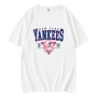 New York Yankees Baseball Bat Heart T-Shirt New York Yankees Baseball Bat Heart T-Shirt