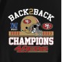 Back 2 Back San Francisco 49ers Champions T-Shirt Back 2 Back San Francisco 49ers Champions T-Shirt