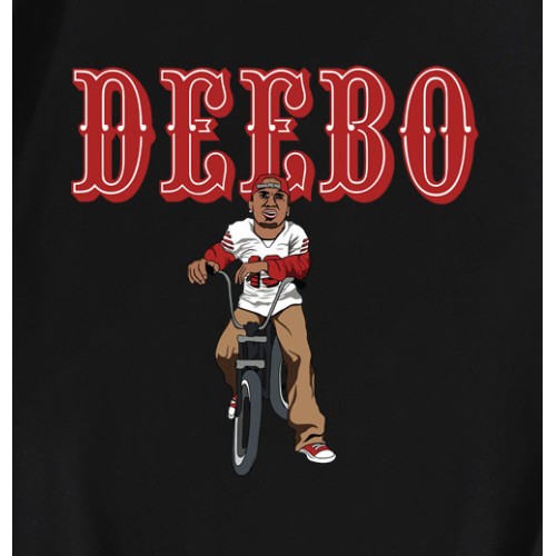Deebo Samuel San Francisco 49ers Riding Bike T-Shirt Deebo Samuel San Francisco 49ers Riding Bike T-Shirt
