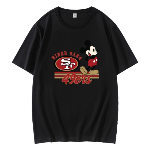 Mickey Mouse San Francisco 49ers Niner Gang T-Shirt Mickey Mouse San Francisco 49ers Niner Gang T-Shirt