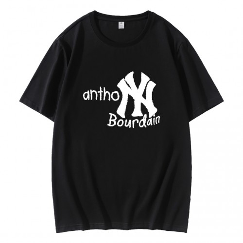 Anthony Bourdain New York Yankees Softball T-Shirt Anthony Bourdain New York Yankees Softball T-Shirt