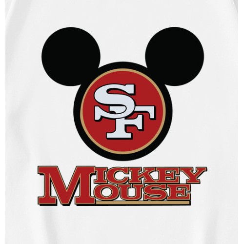Mickey Mouse San Francisco 49ers T-Shirt Mickey Mouse San Francisco 49ers T-Shirt