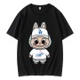 Funny Labubu Los Angeles Dodgers LA Baseball  T-Shirt